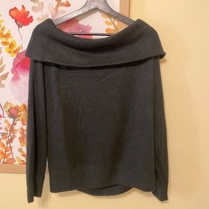 Off the shoulder sweater